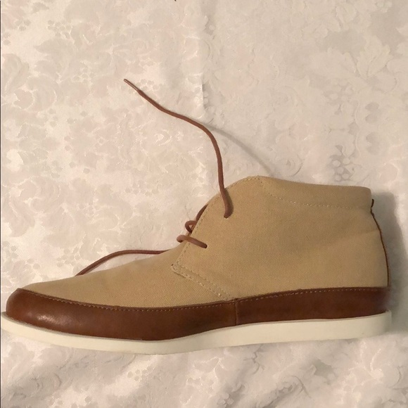NEW Ben Sherman Tan Chukka Size 11 Sinclair Canvas - Picture 5 of 10